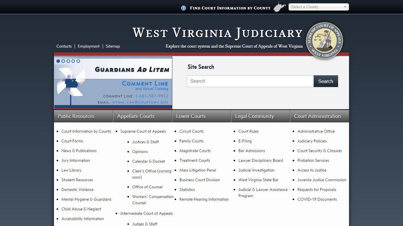 West Virginia Judiciary - Supreme Court of Appeals of West ...